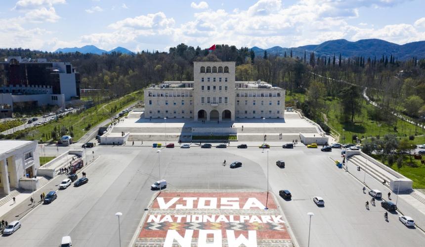 Tirana University /Albania © Adrian Guri