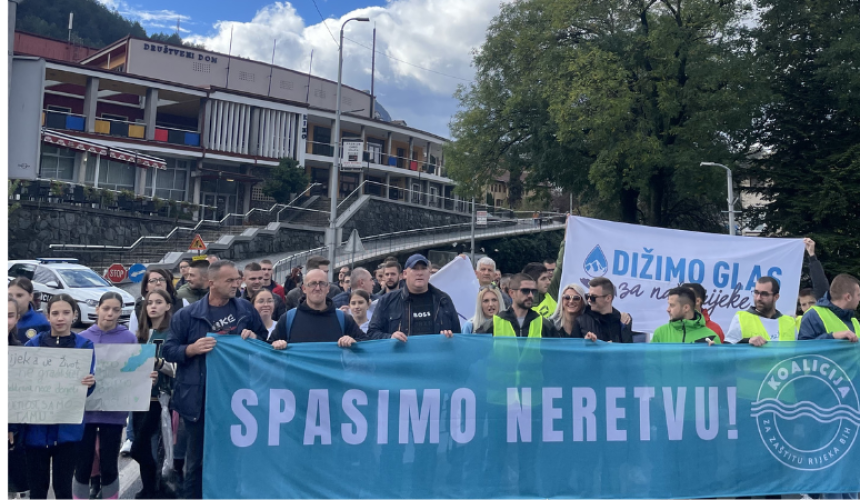 "Lasst uns Neretva retten" © Suncica Kovacevic