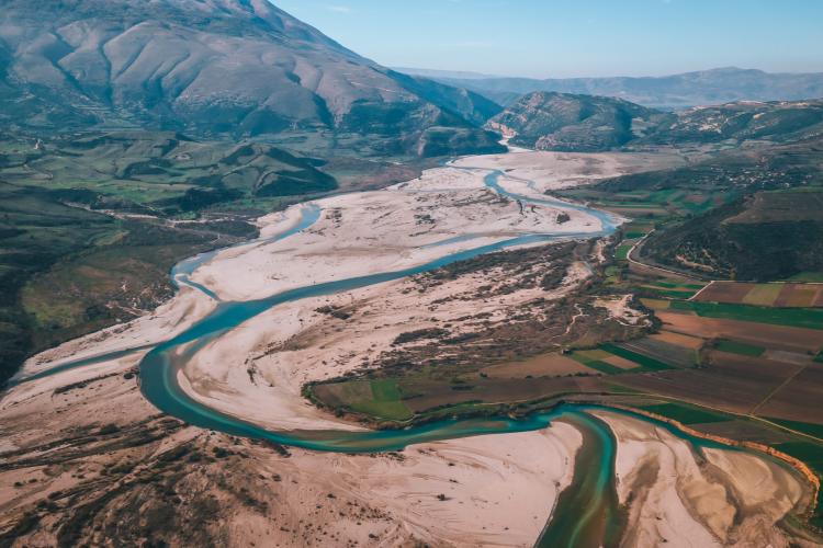 Vjosa River. Photo: Nicolas Jehly