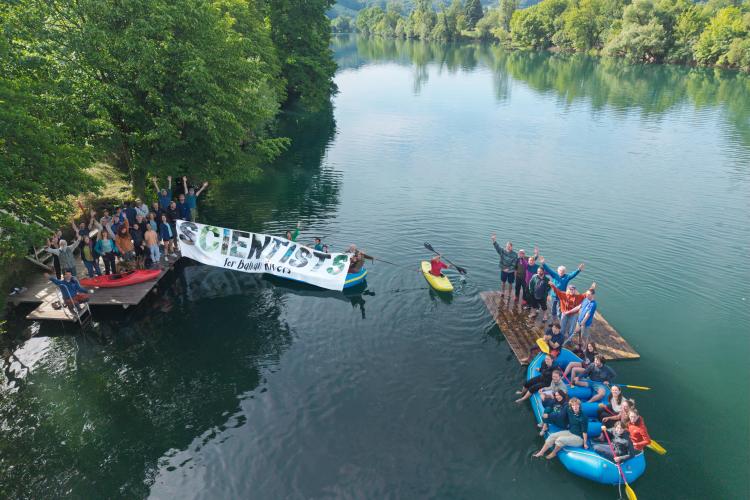 Over 70 researchers from across Europe joined the Una Science Week to build the scientific case for the Una Wild River National Park. © Joshua D. Lim