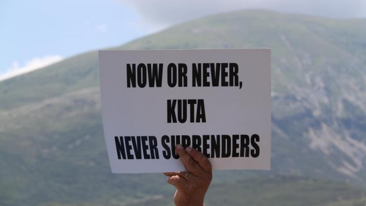 Affected residents of Kutë were never informed about Poçem © Andreas Götz