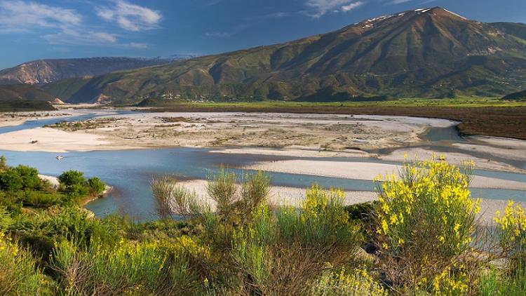 The Vjosa gets support from the Confederation of Albanian industries © Gernot Kunz