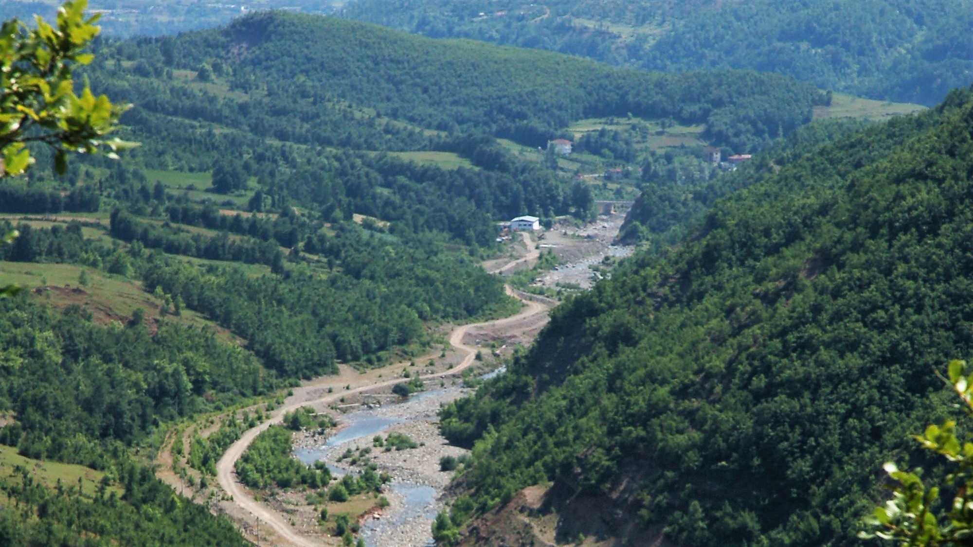 Dam construction inside a national park. © Bankwatch