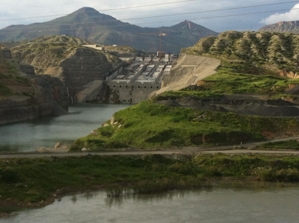 Ilisu Dam construction site © Ulrich Eichelmann
