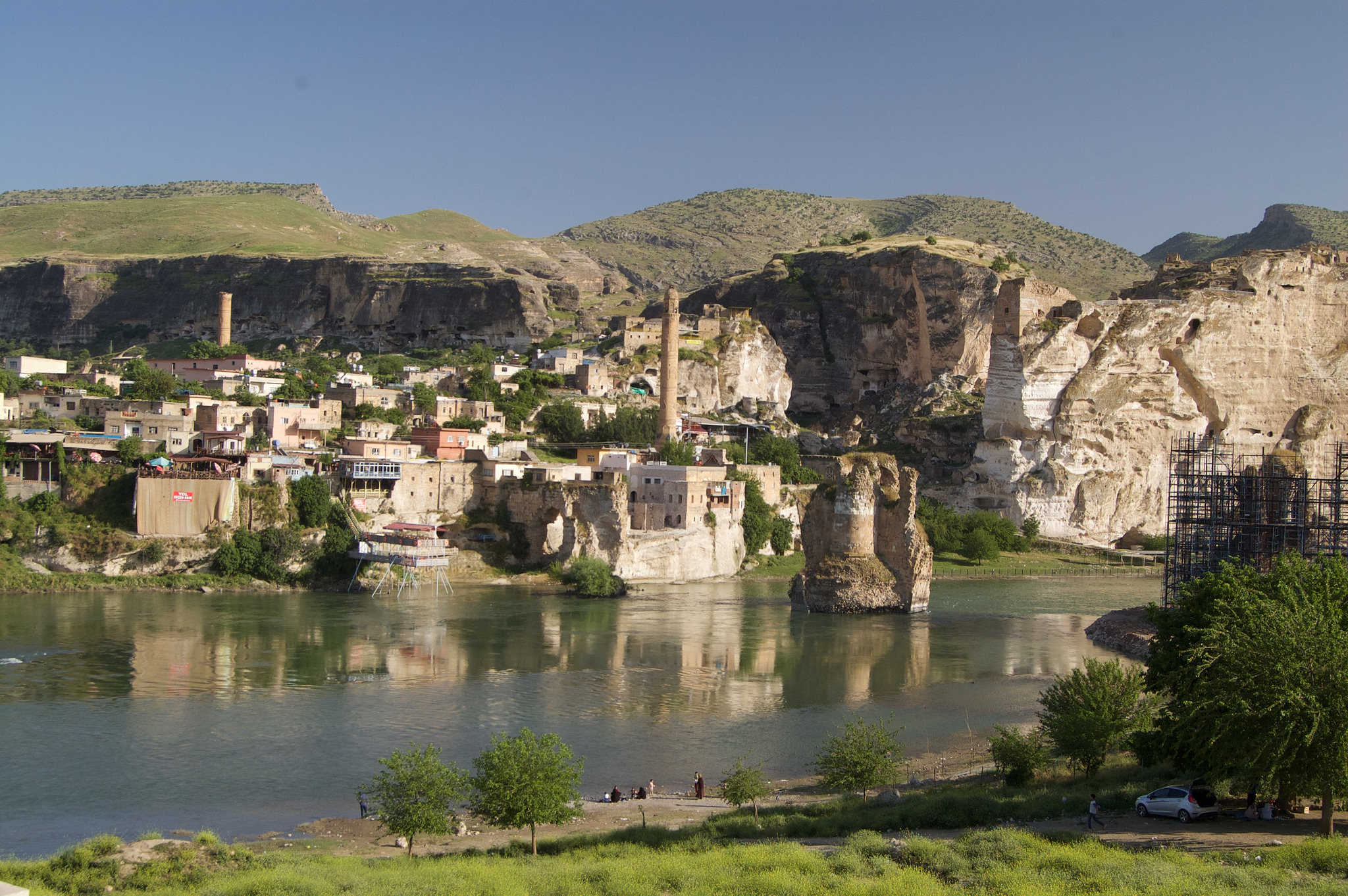 Hasankeyf soll im Ilisu-Stausee ertrinken. Foto: Hasankeyf Matters